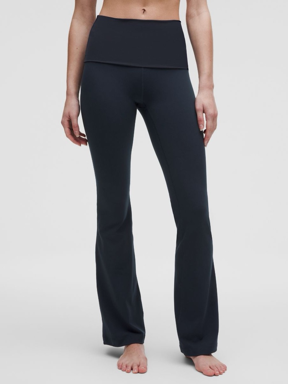 Lululemon Groove Nulu Foldover-Waist Flared Pant true navy 6
